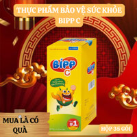 BIPP C - Kẹo Ngậm Bổ Sung Vitamin C Tăng Cường Sức Đề Kháng (Hộp 35  Gói x 10 Viên) - DHG