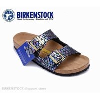 Birkenstock aimail.com nam / nữ Cổ điển nhiều màu sắc rắn đen Cork zapatillas