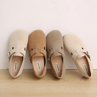 Birkenstock Slip-On Giày Đậu Hà Lan Đế Mềm Nhà Máy Cung Cấp Trực Tiếp Boutique Taichung Giày Nữ Thời Trang Không Mệt Mỏi Chân Giày Gran