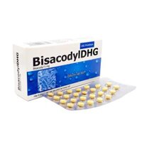 Bisacodyl 5mg DHG Hậu giang  (H/100v)