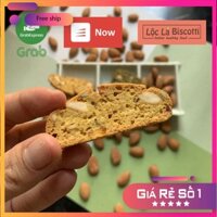 Biscotti : 300gr Biscotti Lộc Lá Healthy vị Cam - Nghệ ,7 loại ngũ cốc không đường, không chất bảo quản, 100% lúa mạch n