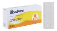 Bisolvon 8mg làm loãng đờm, tiêu chất nhầy