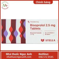 Bisoprolol 2.5mg Tablets Stella