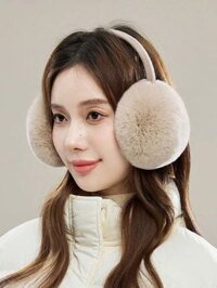 Bịt chụp tai giữ ấm len bông nhung mịn cho nữ đẹp tai nghe bịt tai phụ kiện thời trang mùa đông chống lạnh phong cách Hàn Quốc - BCT003