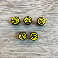 Bịt đáy cao su bảo vệ chuôi cơ gậy bi a bida Predator có logo nổi