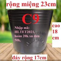 BÍT LỖ, KHÔNG LỖ NUÔI CÁ BETTA COMBO 10 CÁI CHẬU NHỰA NUÔI CÁ C9 HIỆU KIM DƯƠNG THAY THẾ THÙNG NƯỚC SUỐI 5L