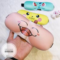 Bịt mắt ngủ 3D hình Pokémon