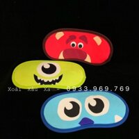 bịt mắt ngủ hoạt hình disney sulley - mike - lotso dễ thương hàng sưu tầm
