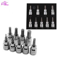 Bit Ổ cắm Allen Key 3 / 8 "Drive & Drill Trình điều khiển tác động 2-10mm Chất lượng cao