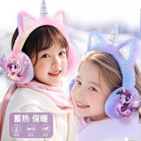 Bịt Tai Mùa Đông Trẻ Em My Little Pony Earmuffs Girl Earmuffs Nữ Mùa Đông Bé Gái Giữ Ấm Tai Earmuffs Mũ Tai