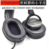 Bịt Tai Thay Thế Da Cừu Thích Hợp Cho Sony mdr-7506 cd900st MSR7 rv6 M50X M40 Vỏ Tai Nghe Đệm Tai Một Cặp