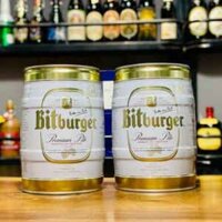 Bitburger Mini Keg Premium Pils 5 lít 5%vol nhập khẩu Đức