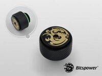 Bitspower G1/4” Matt Black AIR-Exhaust Fitting