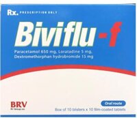 Biviflu – F paracetamol 650mg BRV (H/100v)