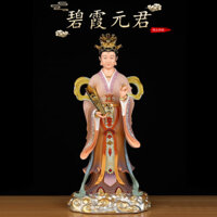 Bixia Yuanjun statue Taishan goddess statue real body resin Taishan old lady statue