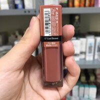 BJ 17 Bourjois velvet son kem lì nâu lạnh