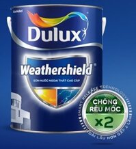 BJ9 - DULUX WEATHERSHIELD BÓNG NGOẠI THẤT CAO CẤP Màu (5L)