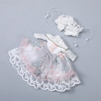 Bjd 1/6 30 cm quần áo búp bê Barbie phong cách MỤC VỤ váy búp bê làm bằng tay trong kho