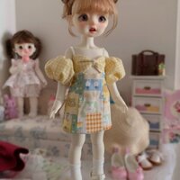 Bjd1 / 6 Quần Áo Cho Bé Dopamine Giới Tính Suspend Đầm Bong Bóng Ngủ Chữ A Váy Bộ Akagi Girl Body In Phiên Bản