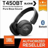 BJONE Tai nghe Bluetooth Tai nghe không dây JBL T450BT,Tai nghe giảm tiếng ồn với micrô,Tai nghe thể thao âm thanh nổi hifi