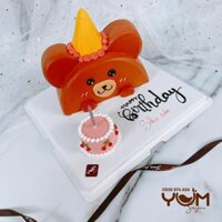 BK2248-16cm - Bánh Kem Con Gấu