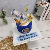 BK3266-14cm-Bánh kem bia Tiger