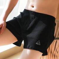 BKING Quần Lót boxer cotton Thoáng Khí Màu Trơn Thời Trang Cho Nam   , quần lót nam , quần xì nam , quần sịp boxer , quần lót nam cao cấp , quần sịp nam boxer , boxer nam