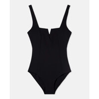 {BKN1M-104} HÀNG CAO CẤP - Đồ bơi 1 mảnh, bikini liền thân màu đen trơn sẵn mút ngực kín đáo hàng xuất Énfasis