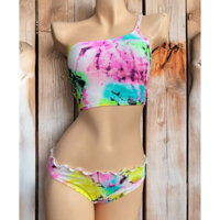 {BKN2M-20} Đồ bơi 2 mảnh, bikini đi biển sẵn mút ngực, dáng áo bra kín đáo. Đồ bơi nữ hàng xuất