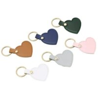 Bkpp1 6 Da Trái Tim Móc Chìa Khóa Nhiều Màu Sắc Tình Yêu Mặt Dây Chuyền Móc Khóa Túi Phong Cách Trang Trí