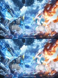 Black and White Kyurem - Pokemon - Wonder Studio