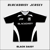 Black Daisy - Bộ sưu tập Jersey (ĐEN / TRẮNG)