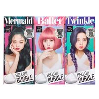 [Black Pink's Choice - Limited Edition] Thuốc Gội Nhuộm Tóc Dạng Bọt Miseen Hello Bubble Trendy Color Limited Edition