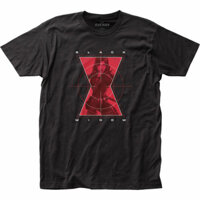 Black Widow Crosshairs Áo Nam Được Cấp Phép Marvel Truyện Tranh Sách Tee Mới