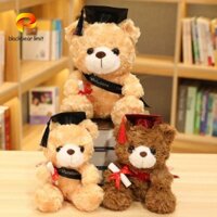 Blackbear GIỚI HẠN Bác Sĩ Mũ Tốt Nghiệp Gấu Búp Bê Nhồi Bông Quà Kỷ Niệm Sinh Viên Tốt Nghiệp Lễ Kỷ Niệm