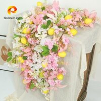 Blackbear GIỚI HẠN Chanh nhân tạo Hoa anh đào Cây nho có lá cây Cây giả Trang trí sân vườn ngoài trời