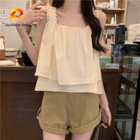 Blackbear LIMIT Áo Tank Top nữ dáng rộng phù hợp cho bé gái