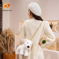 Blackbear LIMIT Búp bê chó con nhồi bông Husky Đồ chơi trẻ em đáng yêu