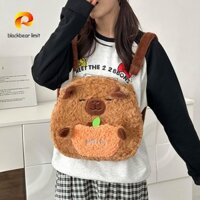 Blackbear LIMIT Capybara Sang Trọng Ba Lô Chim Cánh Cụt Kawaii Nữ Cô Gái
