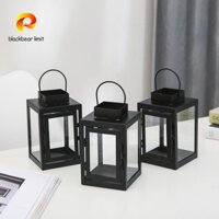 Blackbear LIMIT Đèn lồng treo ngoài trời Quà tặng lễ hội tinh tế màu đen