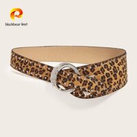 Blackbear LIMIT Pu Dây Thắt Lưng Cô Gái Cay Retro Trang Trí Đầm