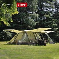 BLACKDEER Hươu đen không-thời gian hầm lều dày 2 lớp chống mưa 2 phòng và 1 sống lều cắm trại lớn lều cắm trại 4 người lều dã ngoại 4 người