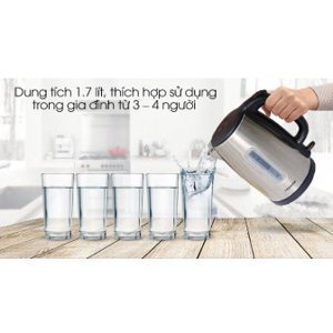 Bình - Ấm đun nước siêu tốc Blacker BEK-1.7L - 2200W