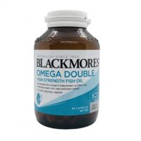 Blackmore Omega Double High Strength Fish Oil – Viên uống bổ sung dầu cá x2 lần hàm lượng Omega 3 (lọ 90 viên)