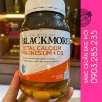 Blackmore Xương khớp Bổ sung Canxi, Magie và D3 Blackmores Total Calcium Magnesium+D3 200 viên