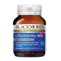 BLACKMORES CONCEIVE WELL MEN GIÚP TĂNG KHẢ NĂNG SINH SẢN CHO NAM GIỚI