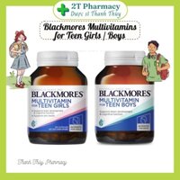 Blackmores Multivitamin teen boys/ girls cho tuổi dậy thì nam và nữ