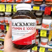 Blackmores Natural Vitamin E 1000IU 100 viên của Úc