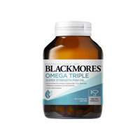 Blackmores Omega Triple Hỗ Trợ Bổ Sung Dầu Cá Omega 3 (Hộp 60 Viên)