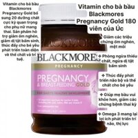 Blackmores Pregnancy Gold 180v